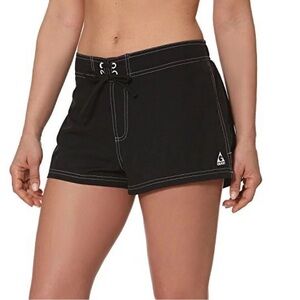 Gerry woven board,swim, beach, summer shorts in Black Liquorice NWT Sz-L V12